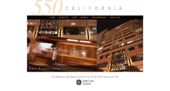 Desktop Screenshot of 550california.com